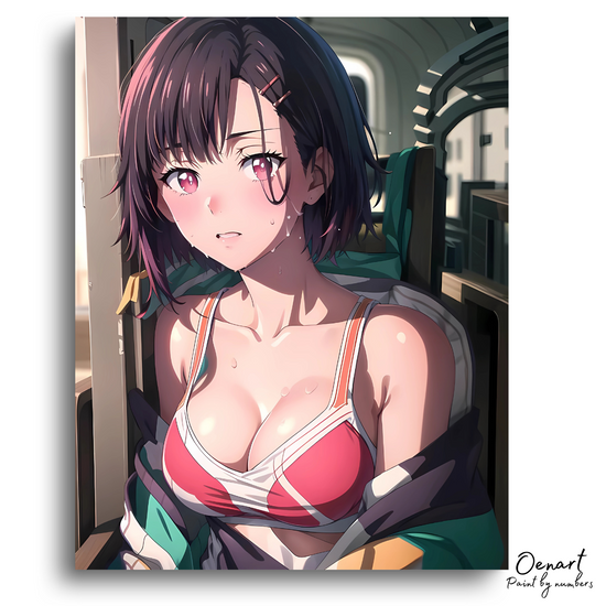Zom 100: Mikazuki Shizuka Crying - Anime Diamond Painting