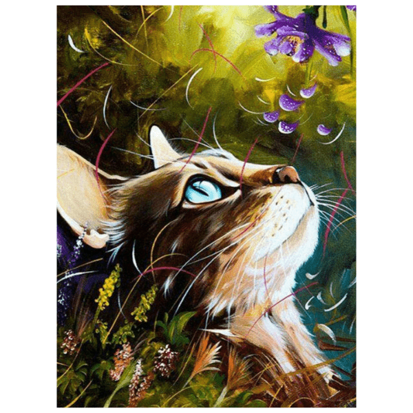 Blue Eyes Cat - Diamond Painting Kit - Oenart™