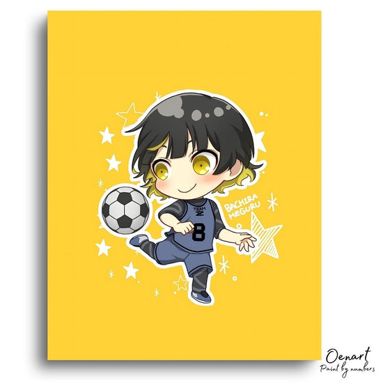Blue Lock: Bachira Yellow - Anime Diamond Painting - Oenart™