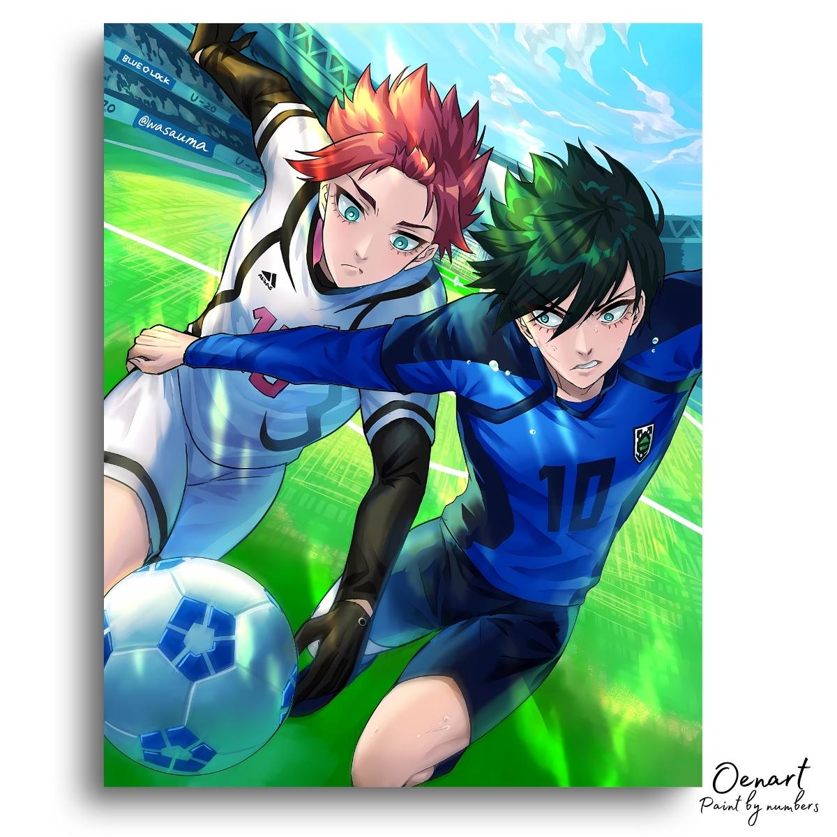 Blue Lock: Challenge - Anime Diamond Painting - Oenart™