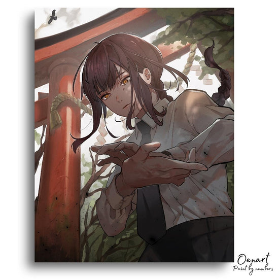Chainsaw Man: Magic - Anime Diamond Painting - Oenart™
