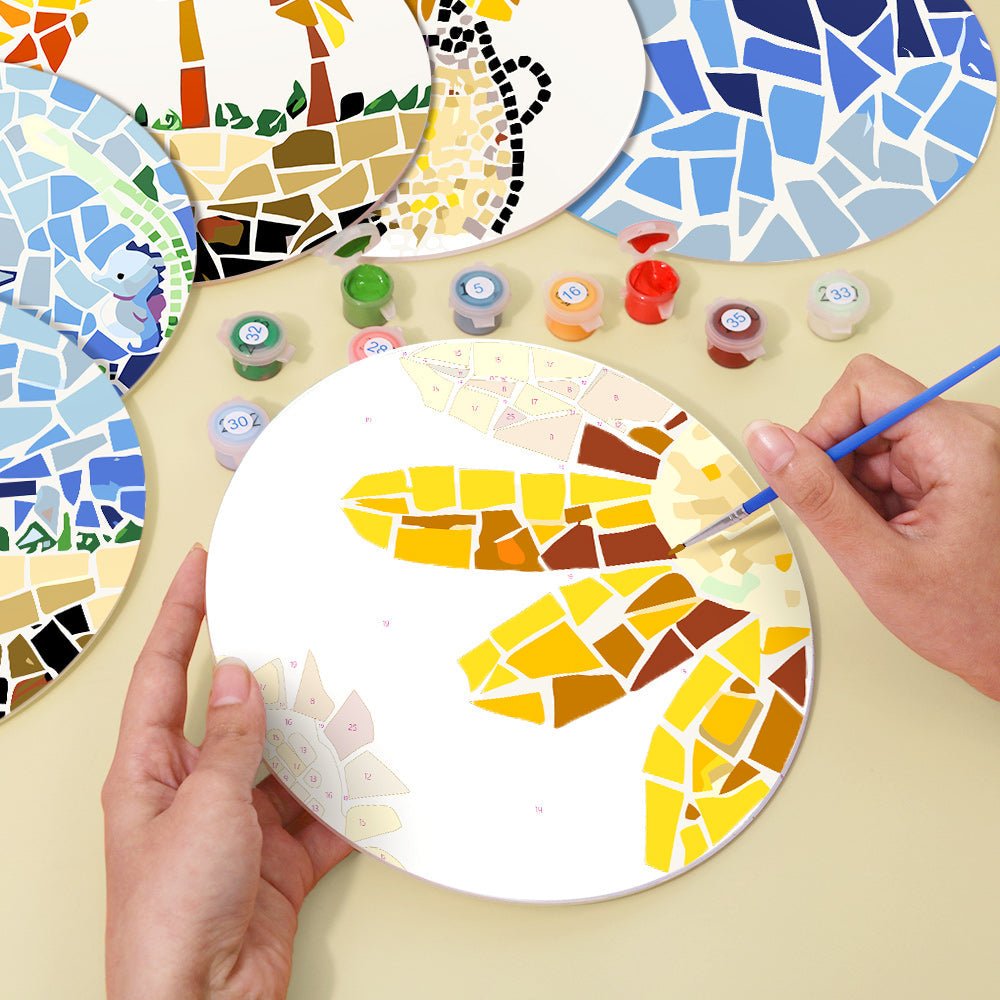 Coastal Mosaic Placemat Paint Kit - Oenart™