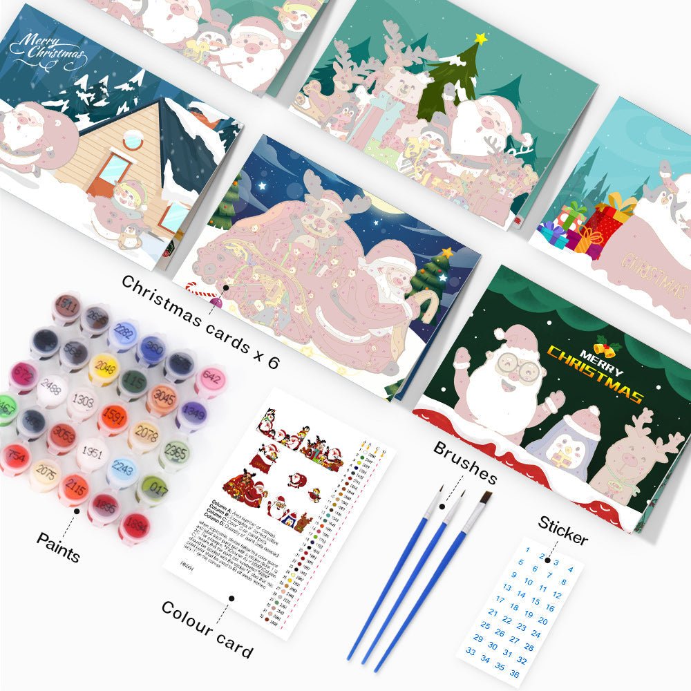 Festive Wonderland Card Set | Oenart™ - Oenart™