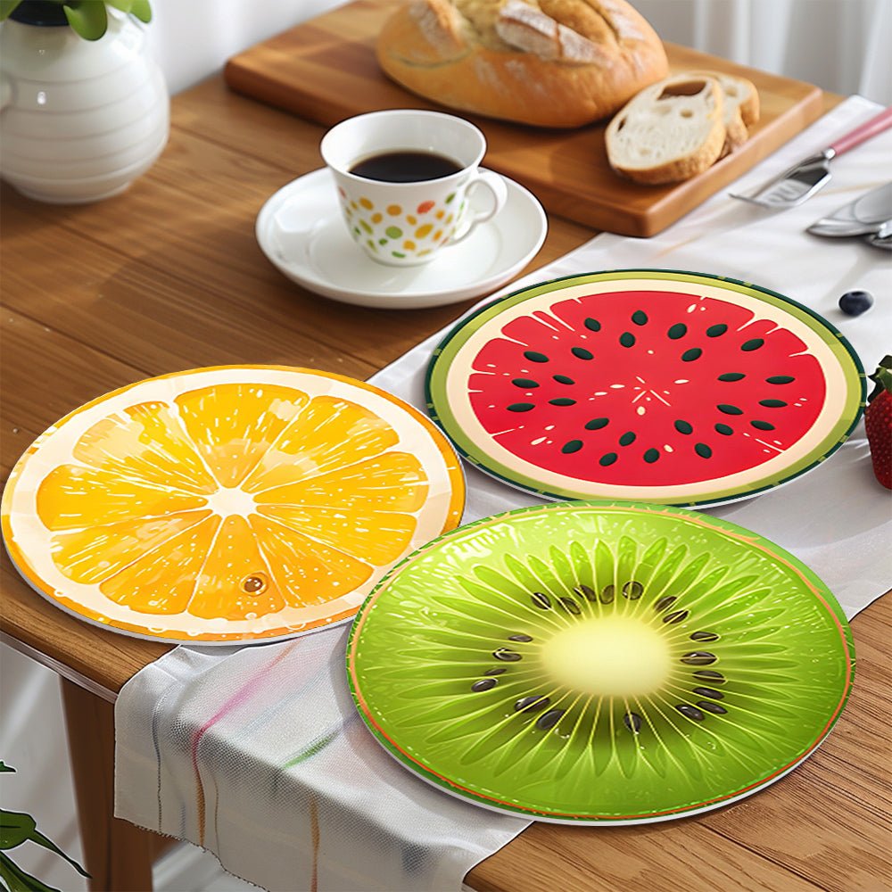 Fresh Fruit Placemat Paint Kit - Oenart™