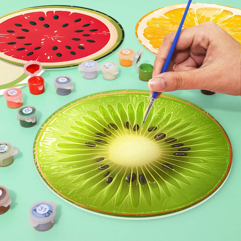 Fresh Fruit Placemat Paint Kit - Oenart™