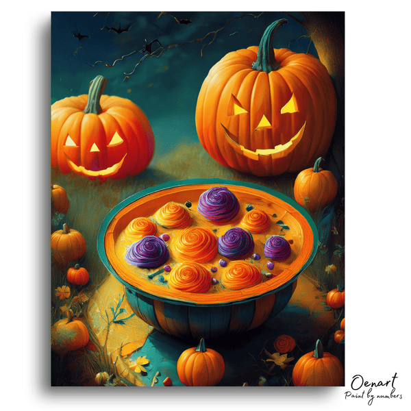 Halloween Cindy - Paint By Numbers Kit - Oenart™