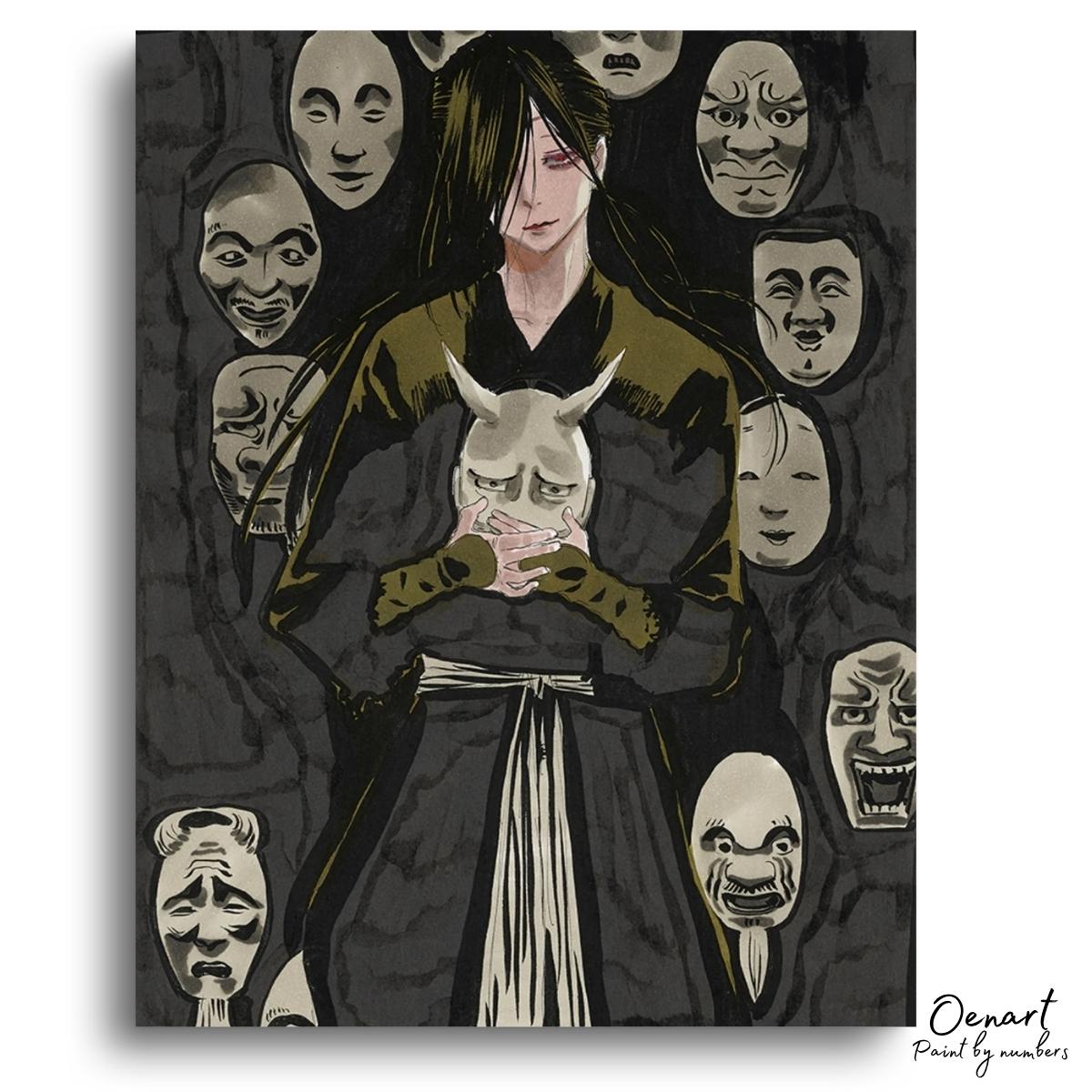 Hell's Paradise: Faceless - Anime Diamond Painting - Oenart™
