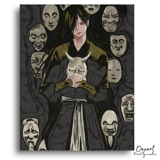 Hell's Paradise: Faceless - Anime Diamond Painting - Oenart™