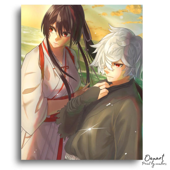 Hell's Paradise: Sunny - Anime Diamond Painting - Oenart™