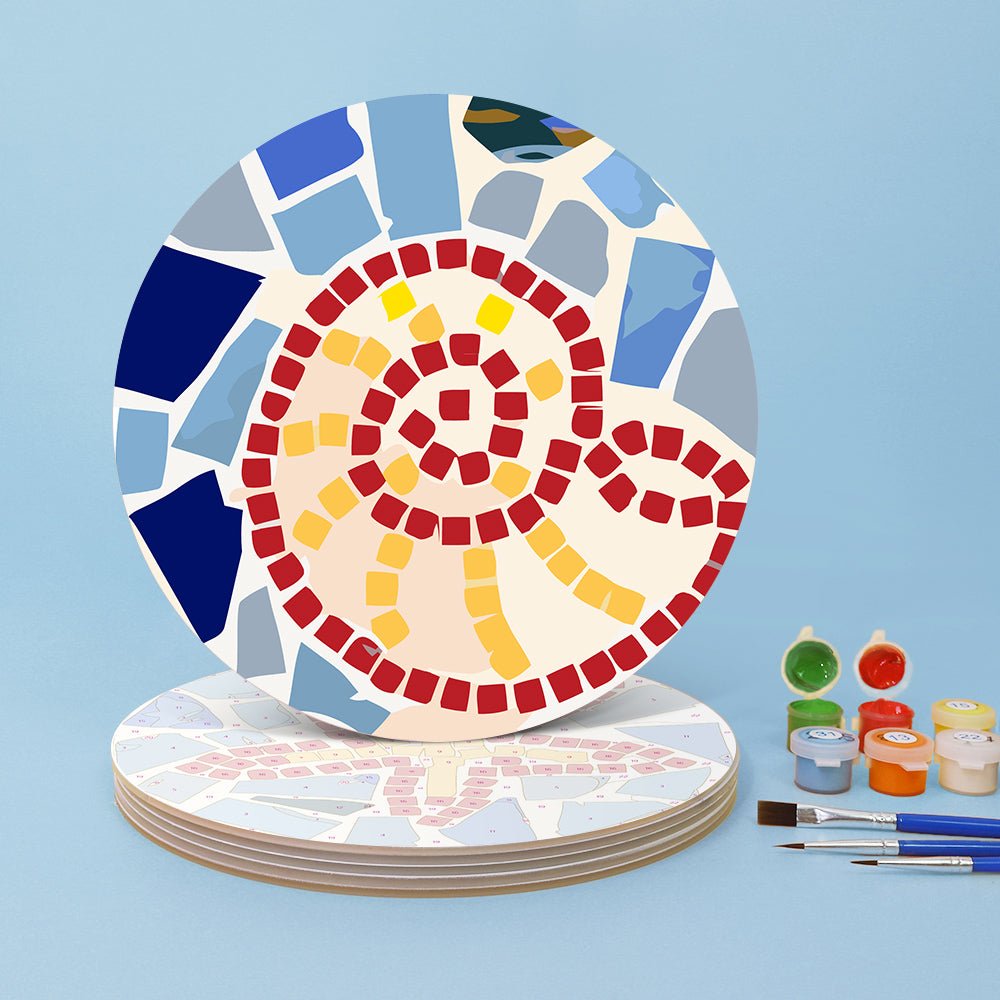 Mosaic Nature Placemat Paint Kit - Oenart™