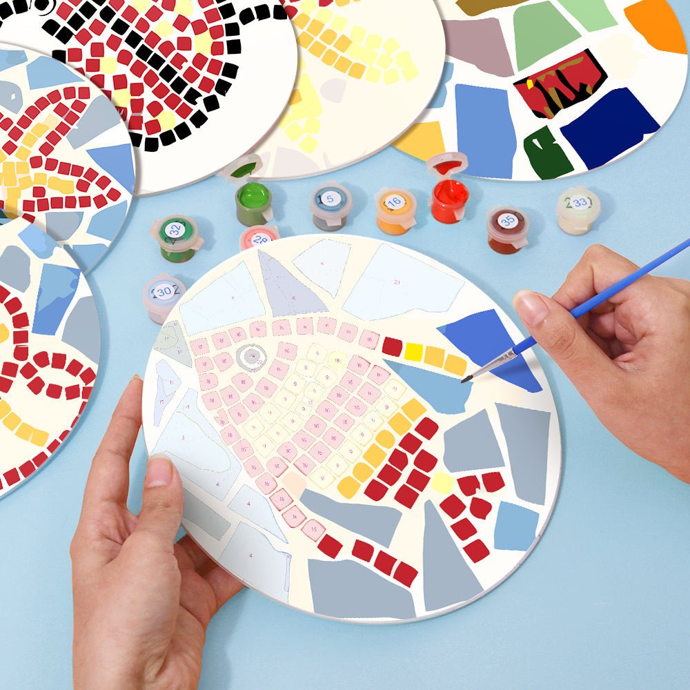 Mosaic Nature Placemat Paint Kit - Oenart™