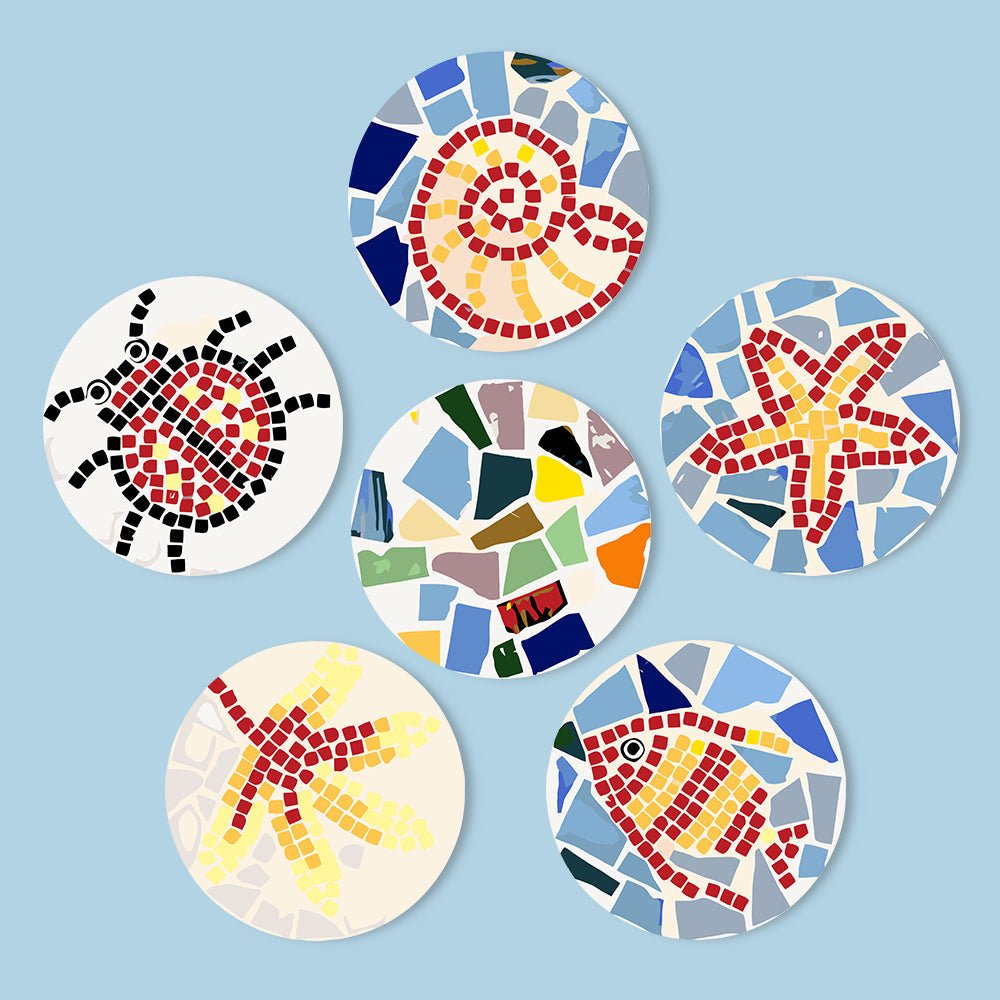 Mosaic Nature Placemat Paint Kit - Oenart™