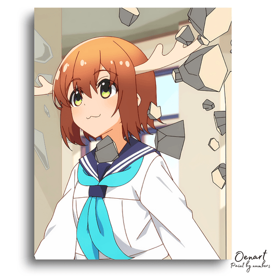 My Deer Friend Nokotan: Nokotan Entrance - Anime Paint By Numbers Kit - Oenart™