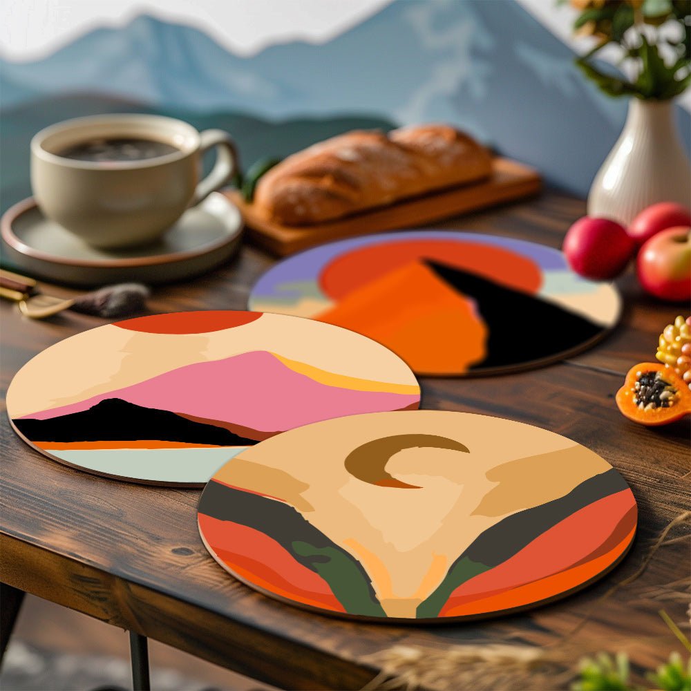 Sunset Horizon Placemat Paint Kit - Oenart™