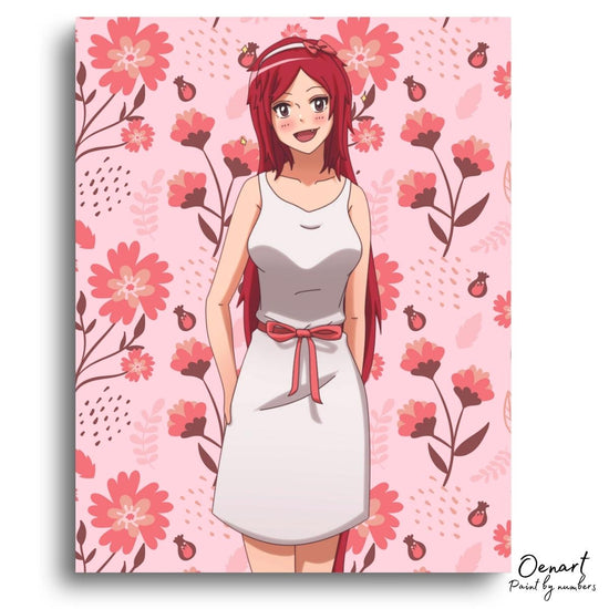Tomo Chan Is a Girl: Flowers - Anime Diamond Painting - Oenart™
