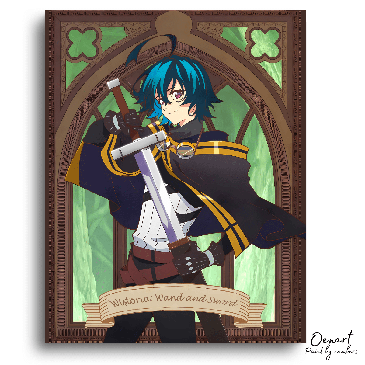 Wistoria Wand and Sword: Will with a Sword - Anime Paint By Numbers Kit - Oenart™