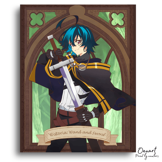 Wistoria Wand and Sword: Will with a Sword - Anime Paint By Numbers Kit - Oenart™