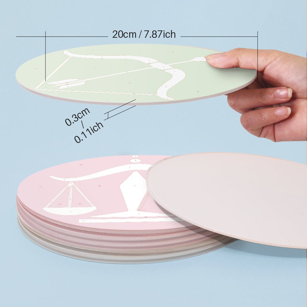 Zodiac Sign Placemats Paint Kit - Oenart™