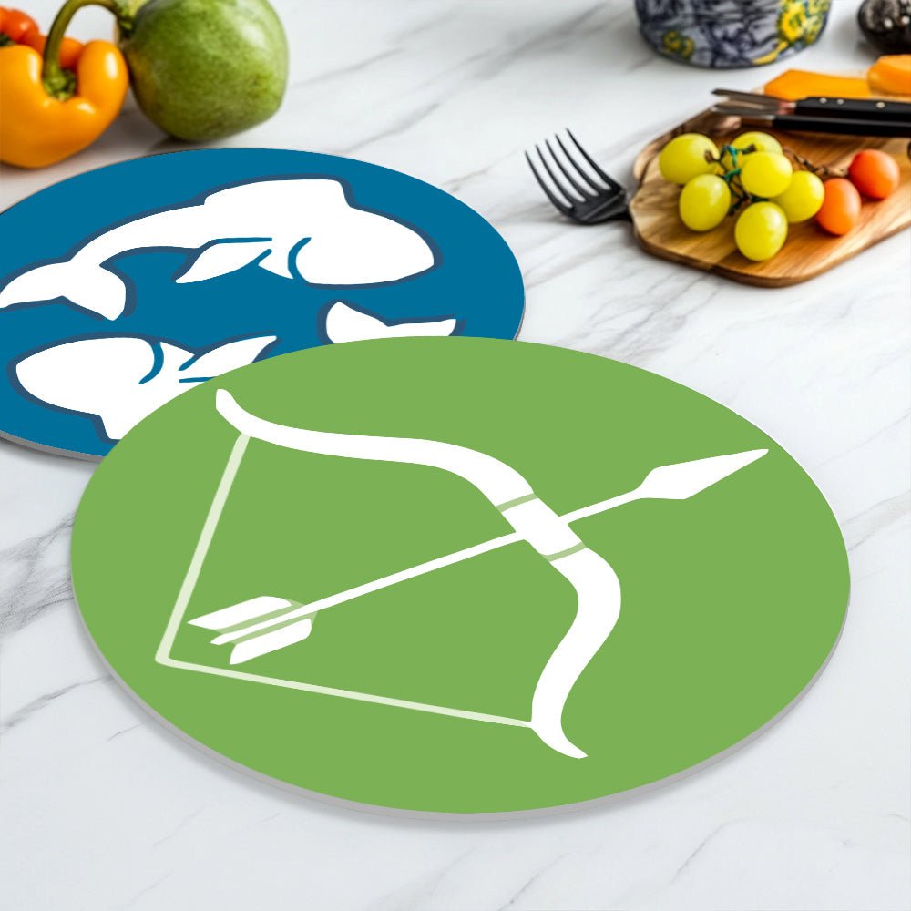 Zodiac Sign Placemats Paint Kit - Oenart™
