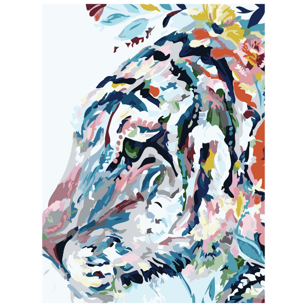 Tiger - Paint By Numbers Kit