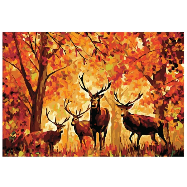 Deer Family - Paint By Numbers Kit