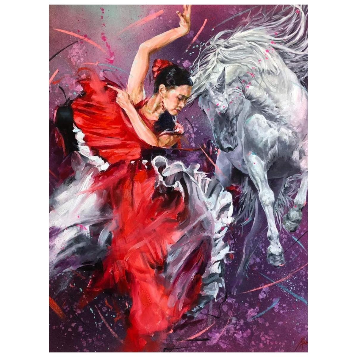 Flamenco Dancing - Paint By Numbers Kit