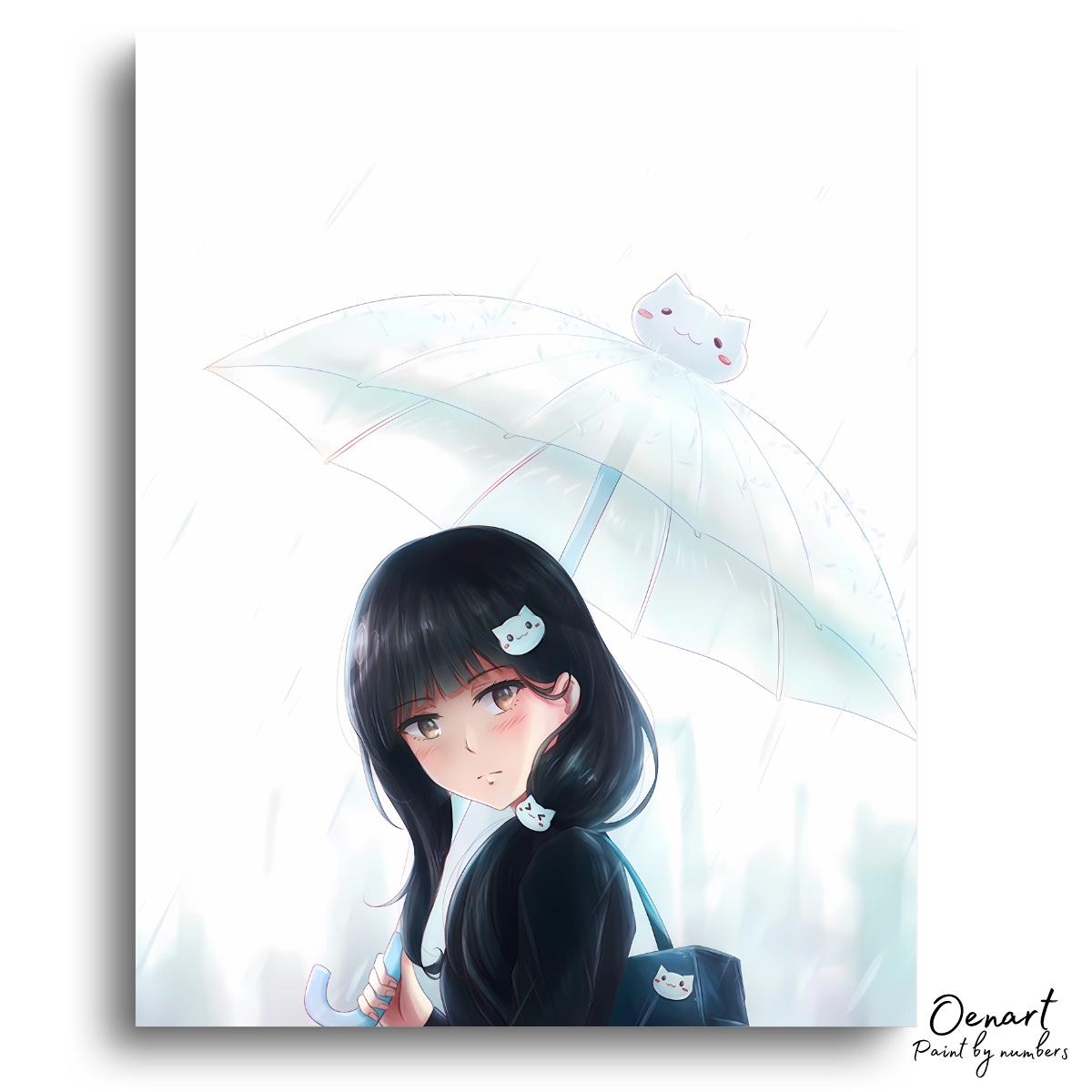 Tomo Chan Is a Girl: Umbrella - Anime Painting Set