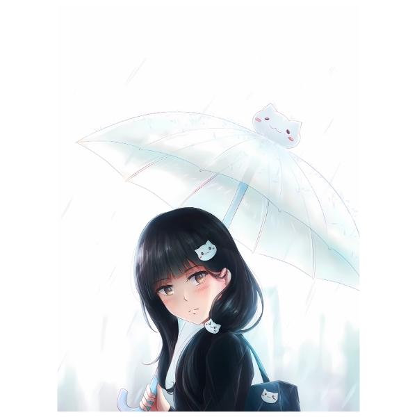 Tomo Chan Is a Girl: Umbrella - Anime Painting Set
