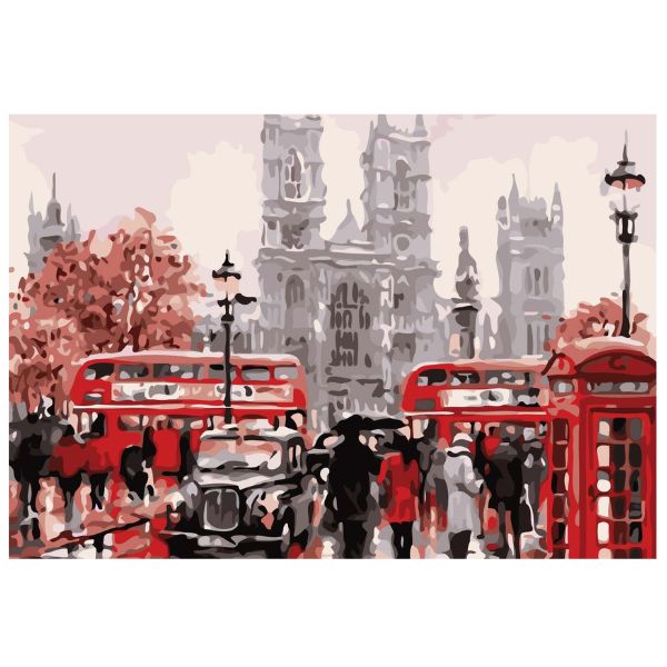 London Colors - Paint By Numbers Kit