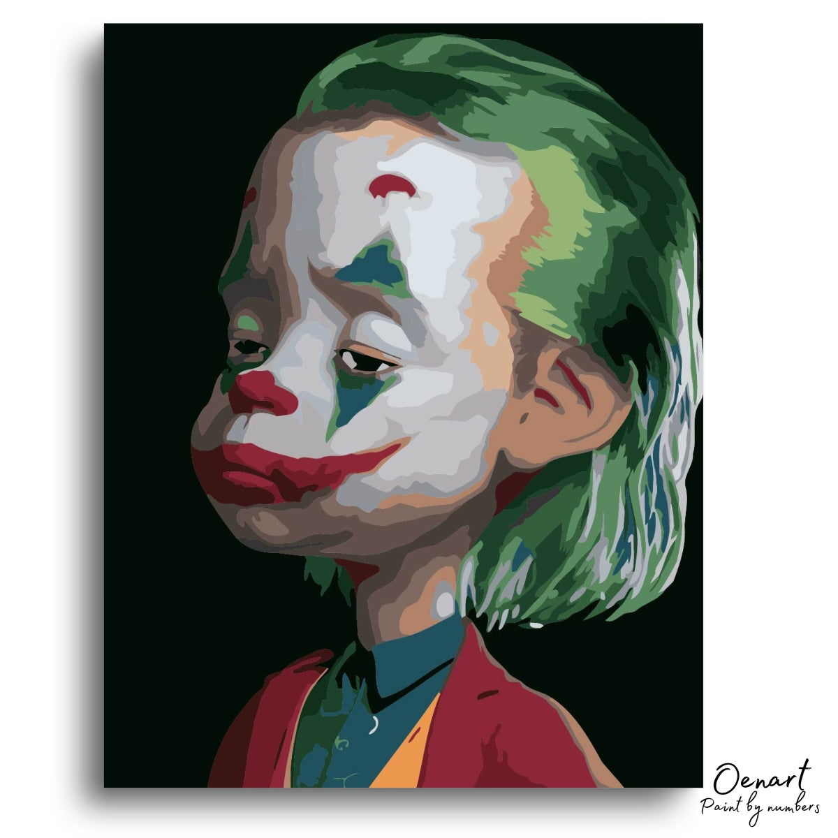 Sad Joker - Paint By Numbers Kit