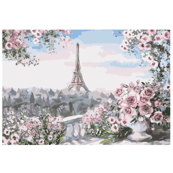 Eiffel Tower - Paint By Numbers Kit