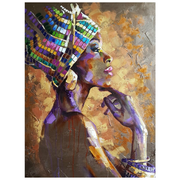 African Style - Paint By Numbers Kit