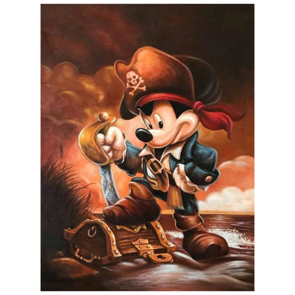 Mickey the Pirate: Childrens Art Set