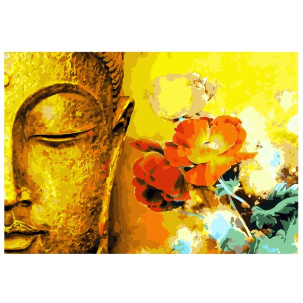 Golden Buddha - Paint By Numbers Kit