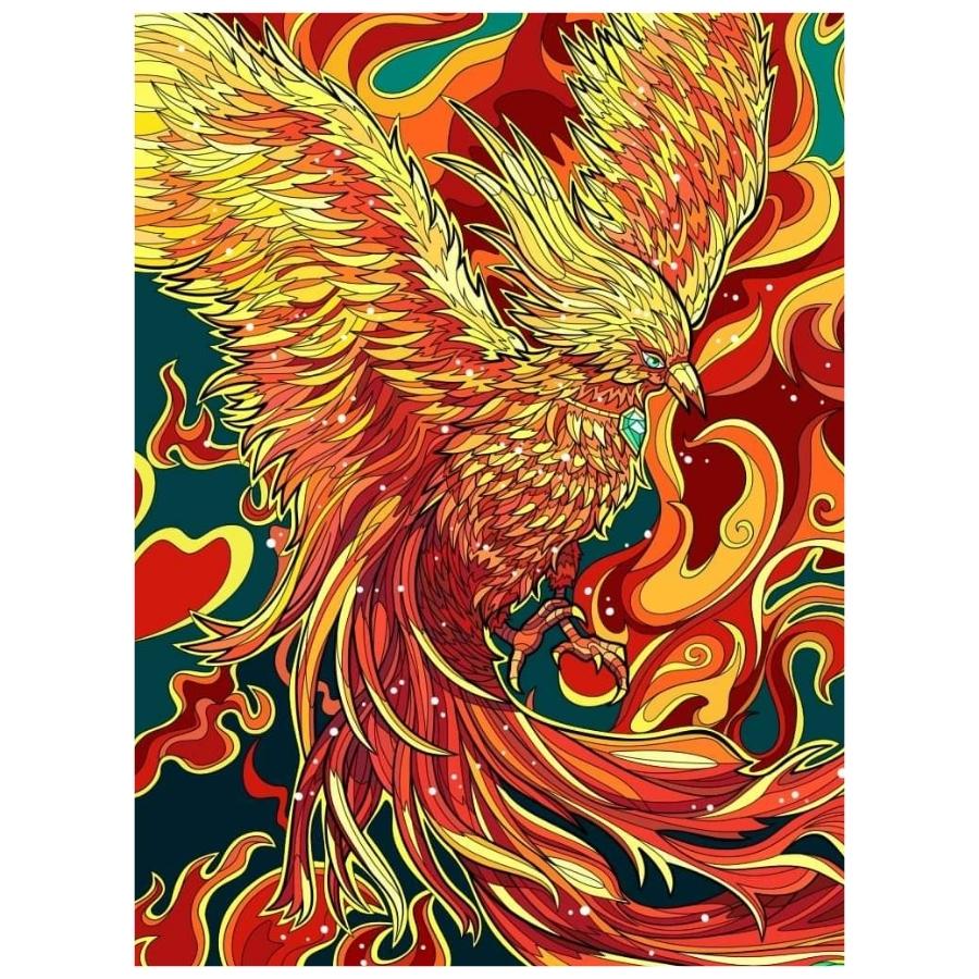 Phoenix - Paint By Numbers Kit