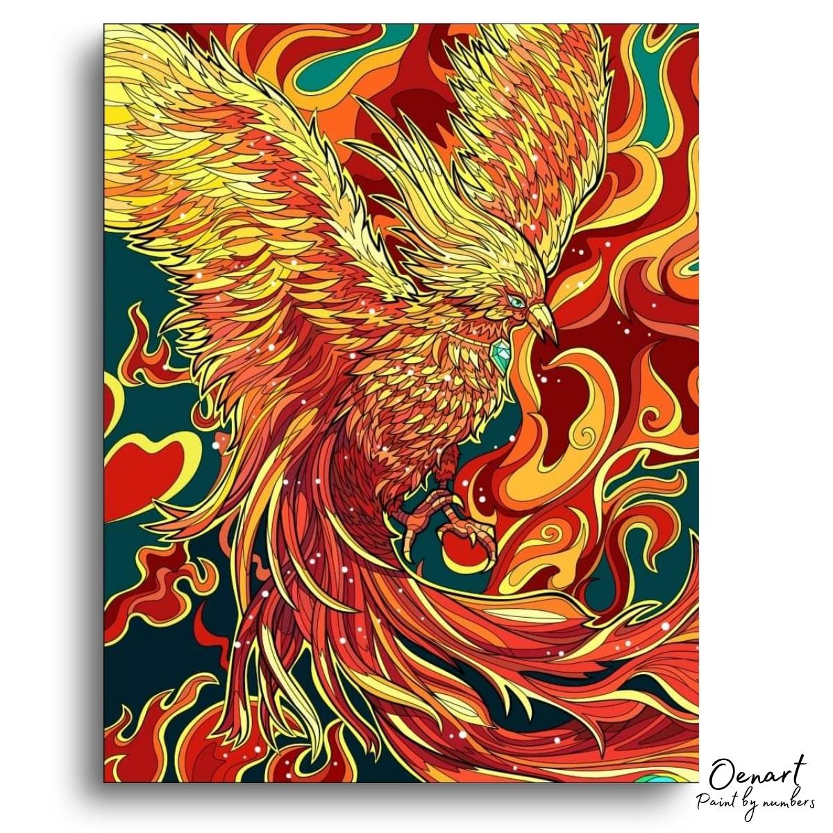 Phoenix - Paint By Numbers Kit