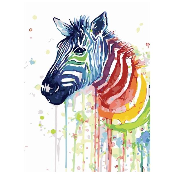 Zebra - Paint By Numbers Kit