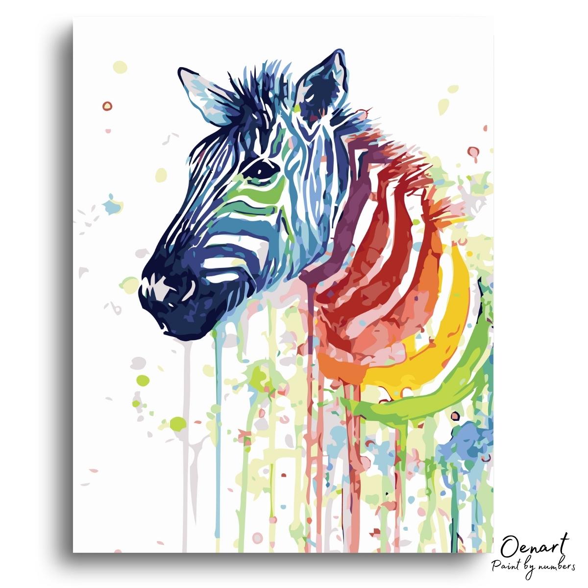 Zebra - Paint By Numbers Kit