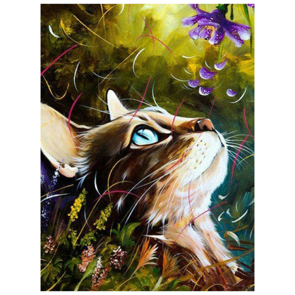 Blue Eyes Cat: Childrens Art Set