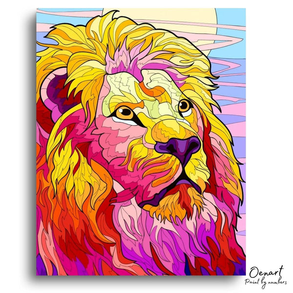 Colorful Lion: Childrens Art Set