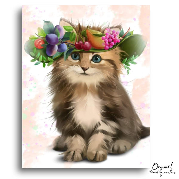 Flowered Kitten: Childrens Art Set