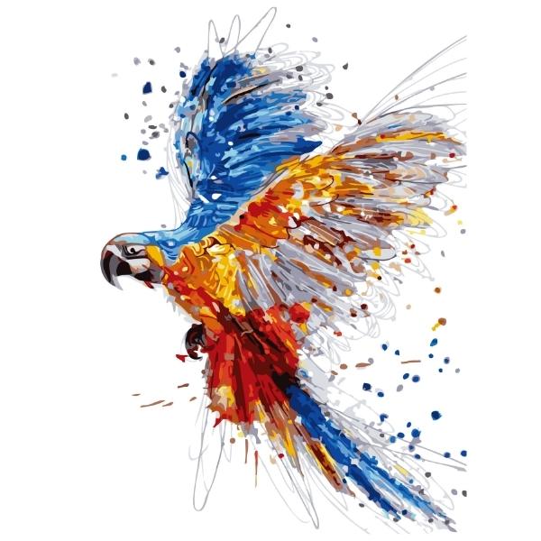 Flying Parrot: Childrens Art Set