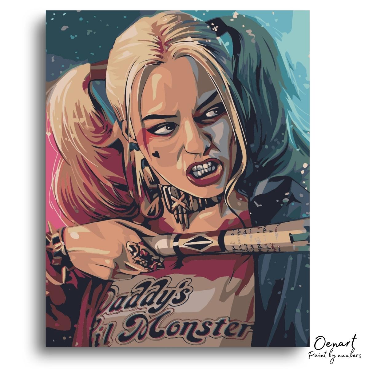Harley Quinn - Paint By Numbers Kit