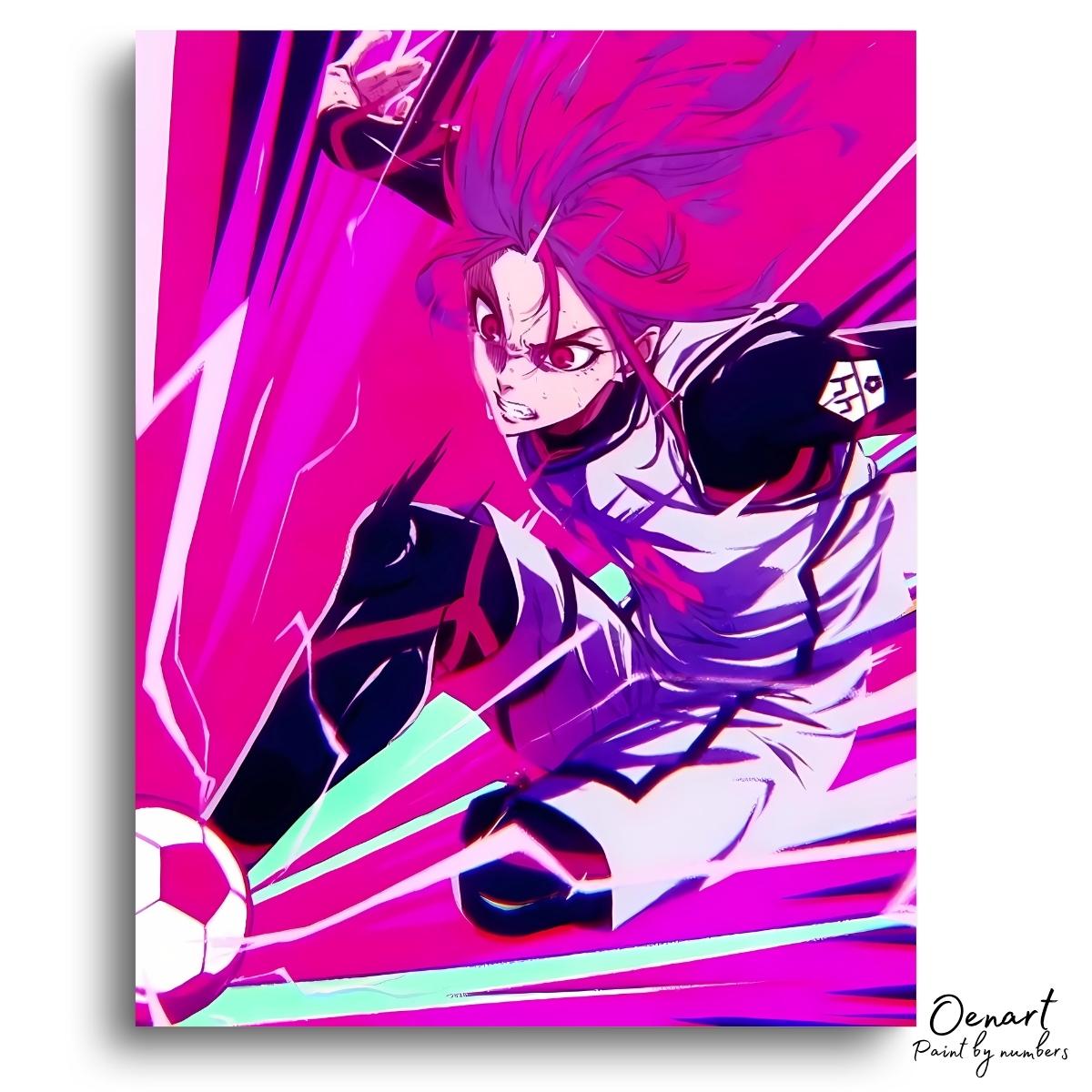 Blue Lock: Pink Chigiri - Anime Painting Set