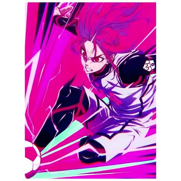 Blue Lock: Pink Chigiri - Anime Painting Set