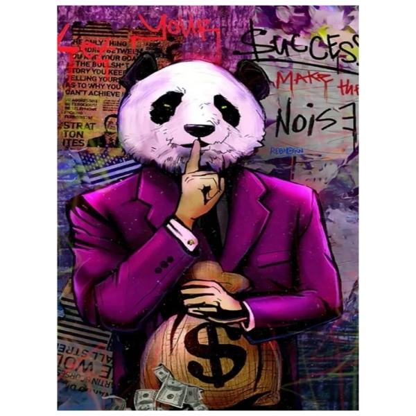 Panda The Banker - Paint By Numbers Kit