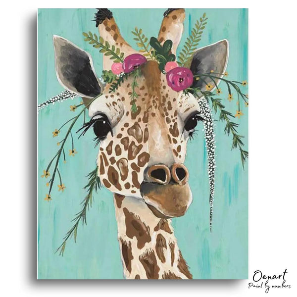 Giraffe Crown: Childrens Art Set