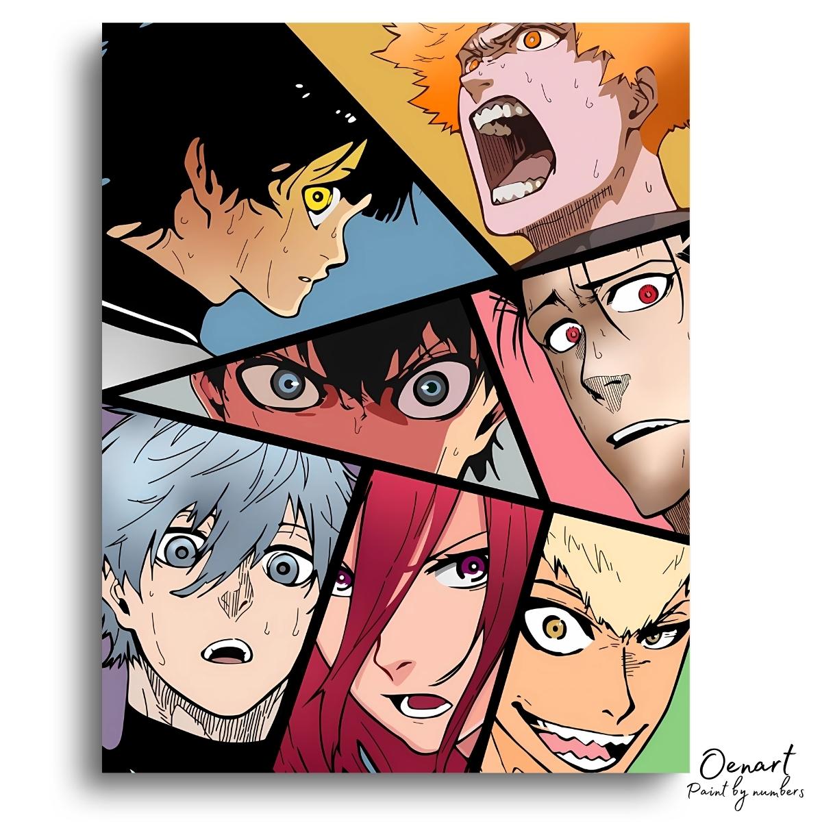 Blue Lock: Faces - Anime Painting Set