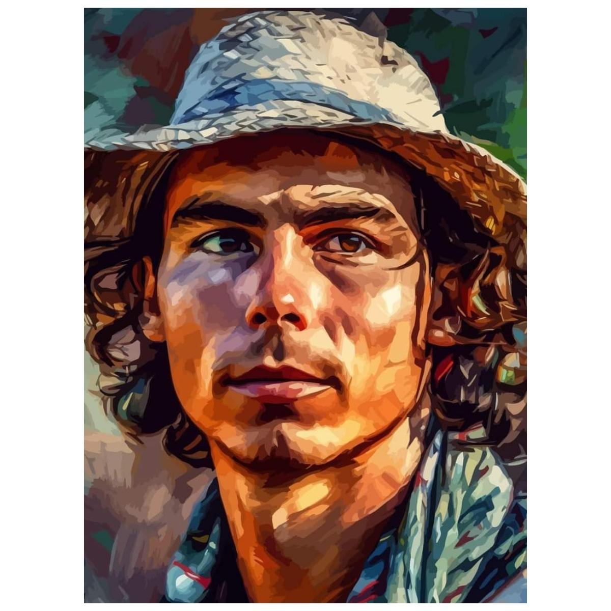 Fisherman Portrait - Paint By Numbers Kit