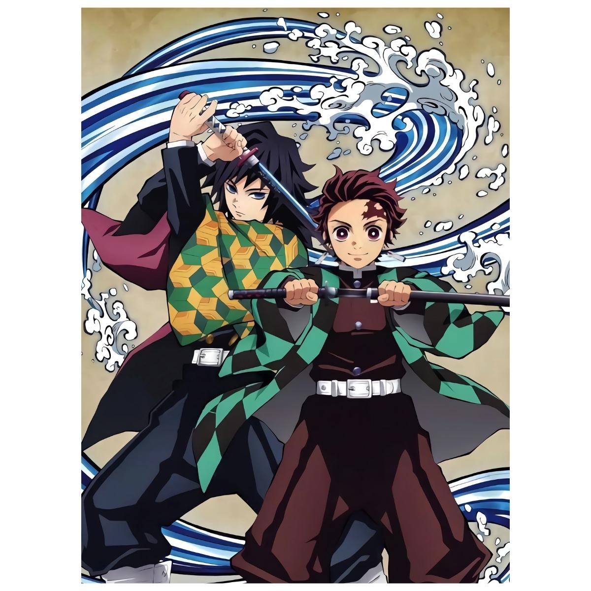 Demon Slayer: Partners - Anime Paint By Numbers Kit